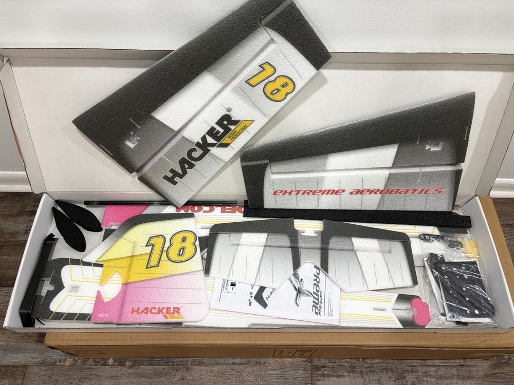 Hacker Models 48" EPP SUpreme w/ removeable wings RC Airplane NIB