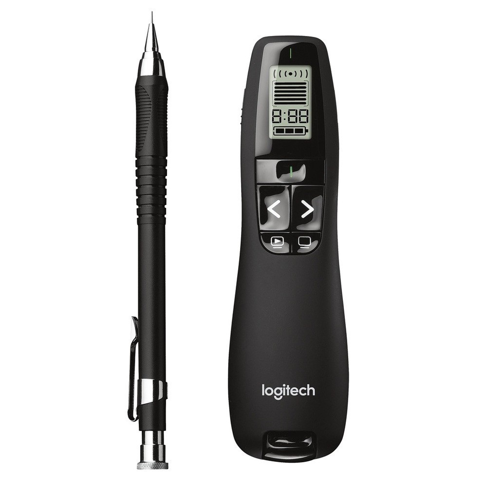 Logitech R400 Laser Presentation Remote - Black