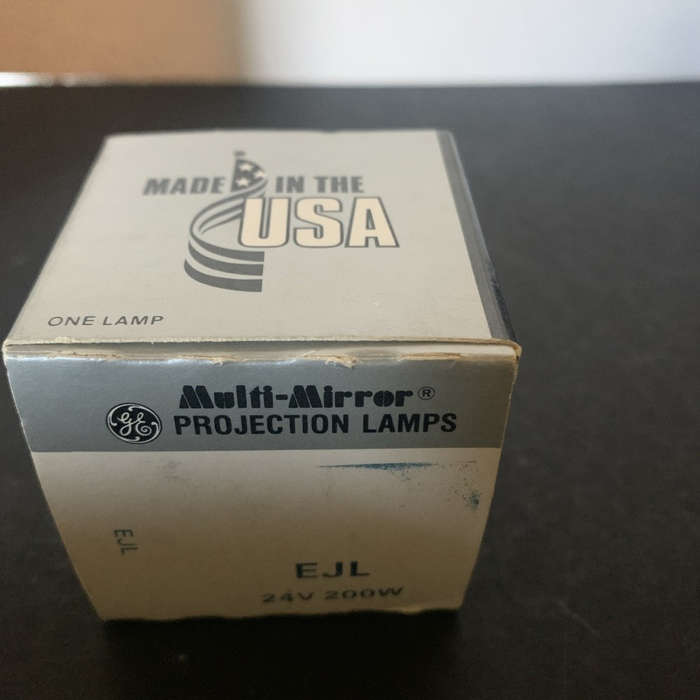 New GE Multi Mirror Projection Lamp Bulb 24V 200W EJL