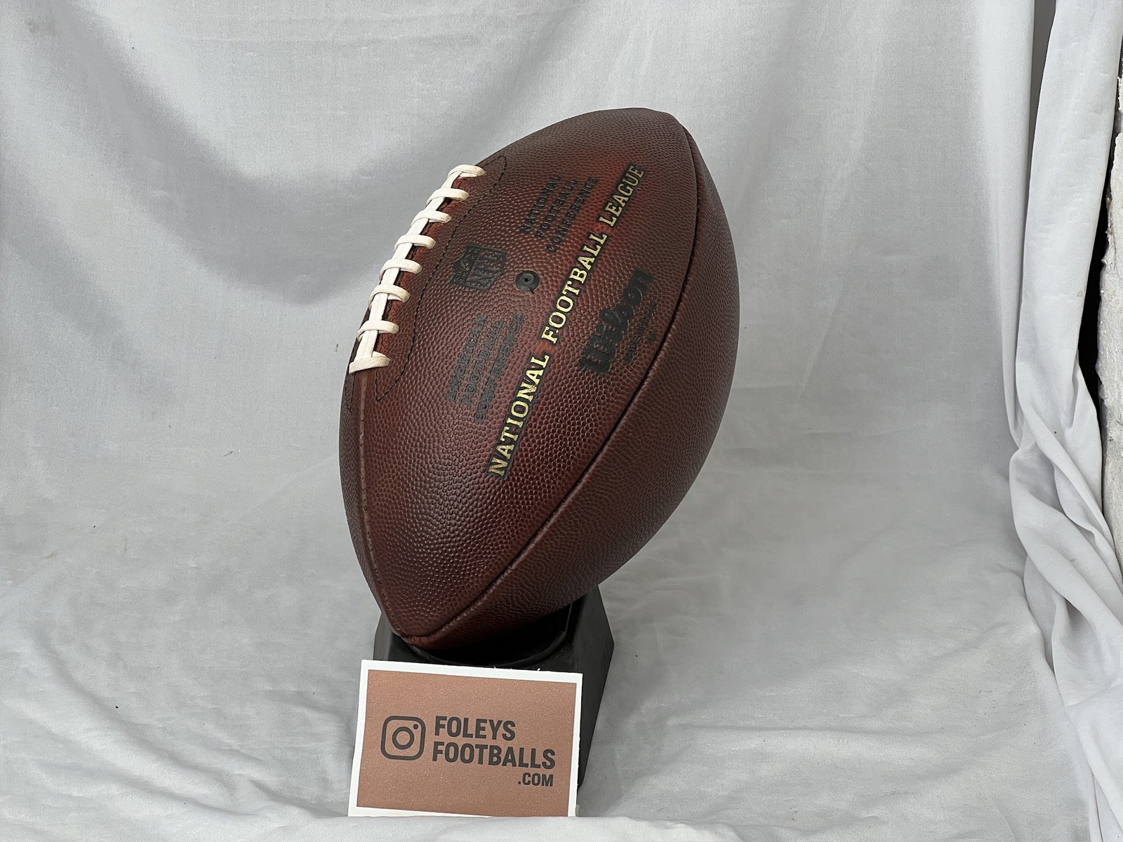 RAMS LOGO - NFL "The Duke" Wilson Football - Game Ball - Prepped & Conditioned