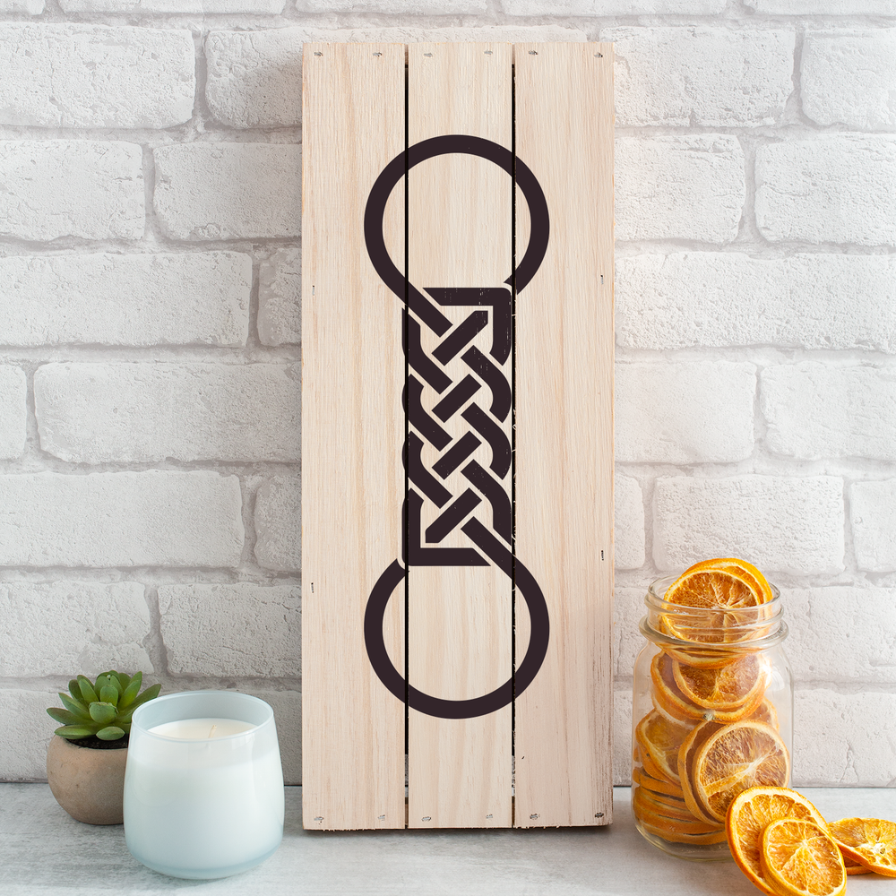 Celtic Knot Stencil - Durable & Reusable Mylar Stencils