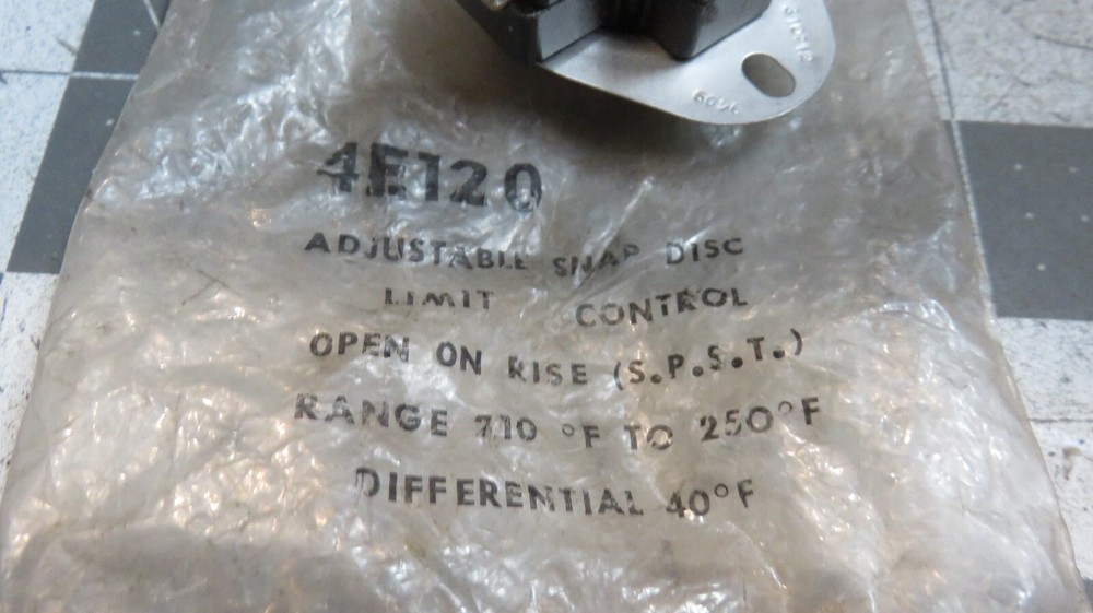 4E120 Adjustable Limit, Auto Reset,210-250