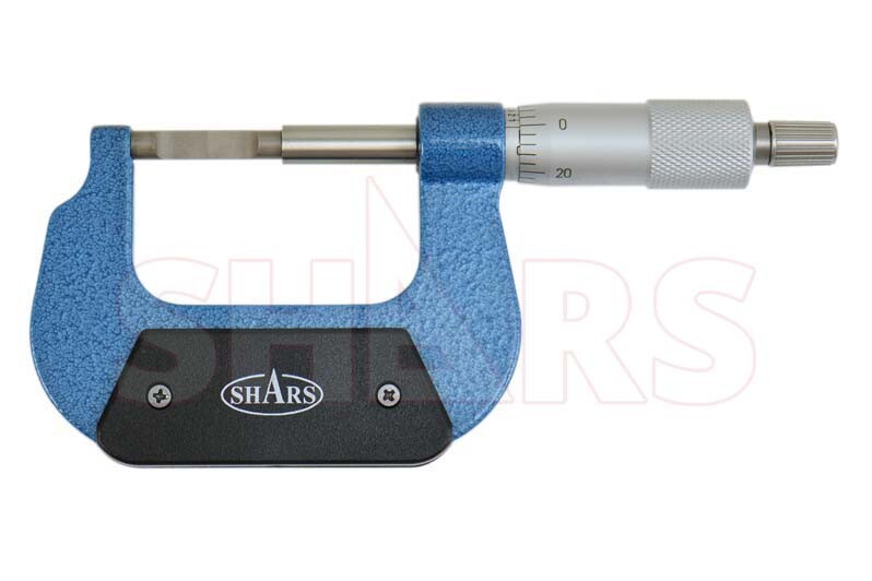 Shars Precision 0 - 1" Blade Outside Mechanical Micrometer .0001" ^}