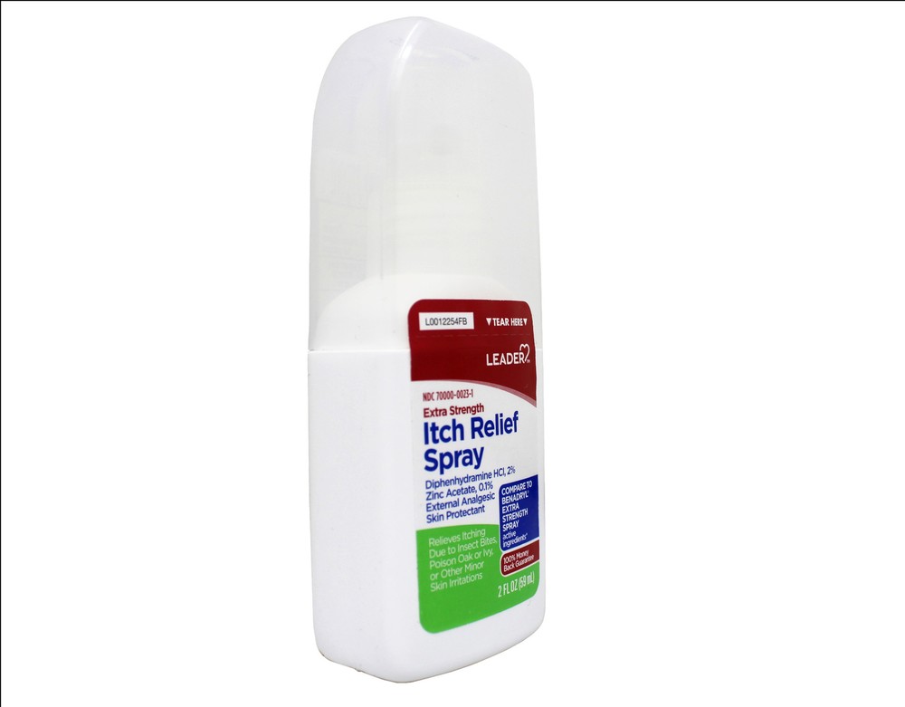 Leader Itch Relief Spray, 3-Pack, 2 Fl Oz Each