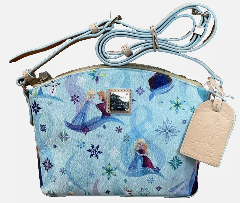 Disney Dooney & Bourke Crossbody Satchel Elsa Anna Gift Purse Bag Present New