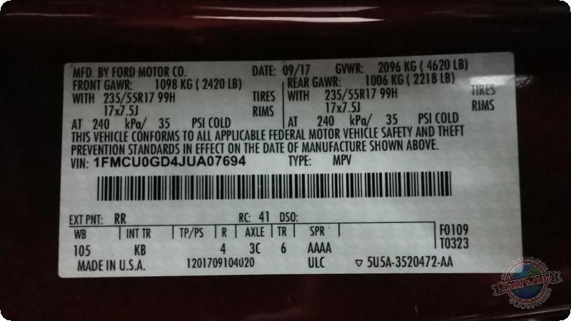 Used A/C Selector Switch fits: 2018 Ford Escape front automatic temperature cont