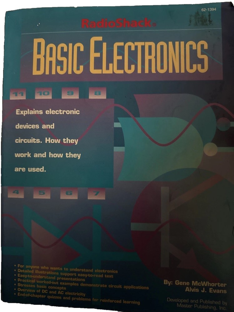 Radio Shack Basic Electronics Gene McWhorter  Alvis Evans