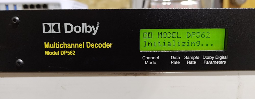 Dolby DP562 Multichannel Decoder parts