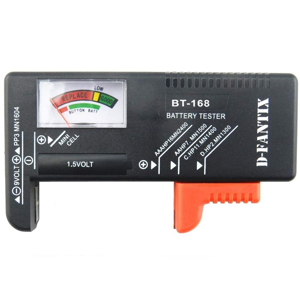 Efficient Compact Battery Tester for Everyday Use - Compatible with All Sizes