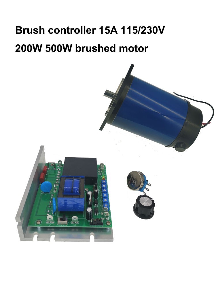 Controller soft start soft stop 110v 220v ac input 90v 180v dc brushed motor