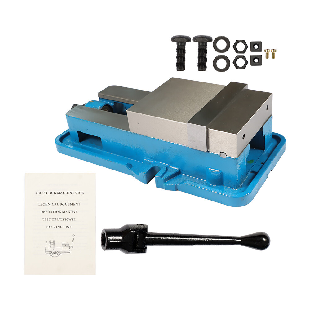 6 Inch Lockdown Vise Precision CNC Milling Machine Bench Clamping Vice