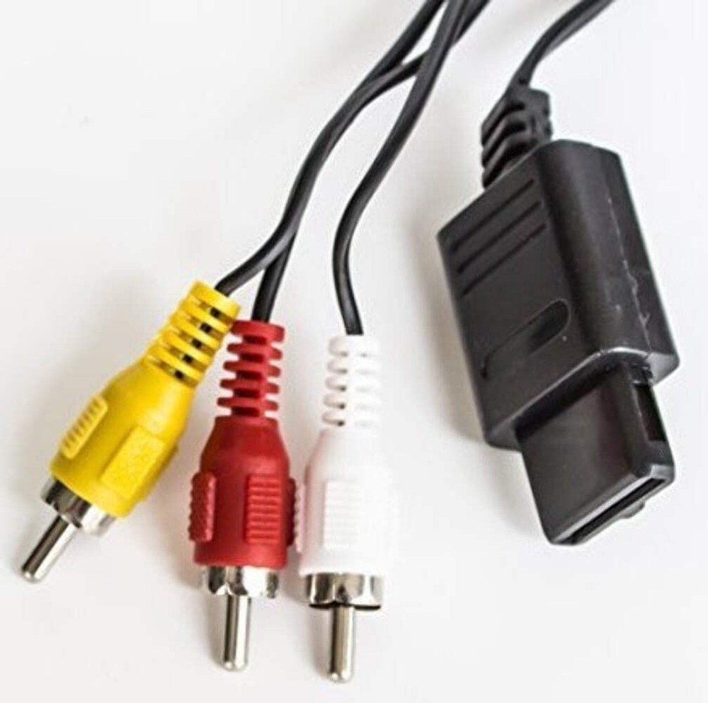 SNES N64 and GameCube USED Audio Visual Cable