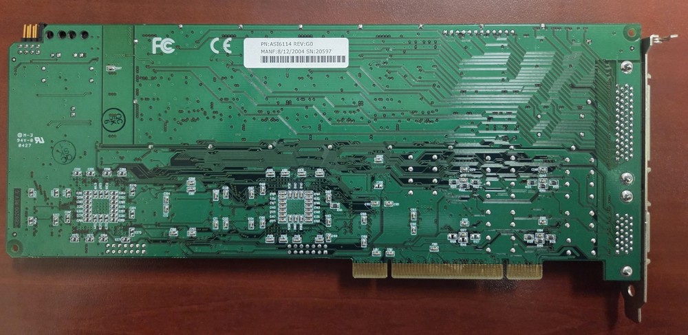 AudioScience ASI6114 AES Digital Balanced Analog Multichannel Audio Broadcast