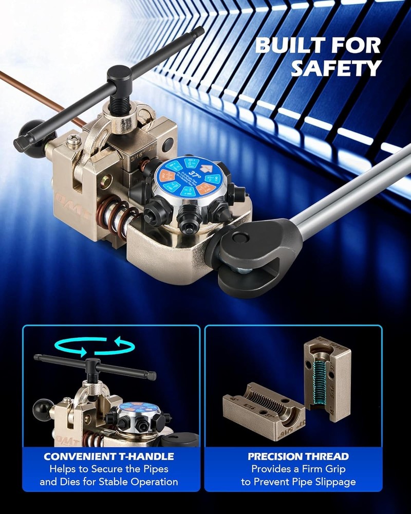 Orion Motor Tech Brake Line Flaring Tool Kit Double Bubble Flare