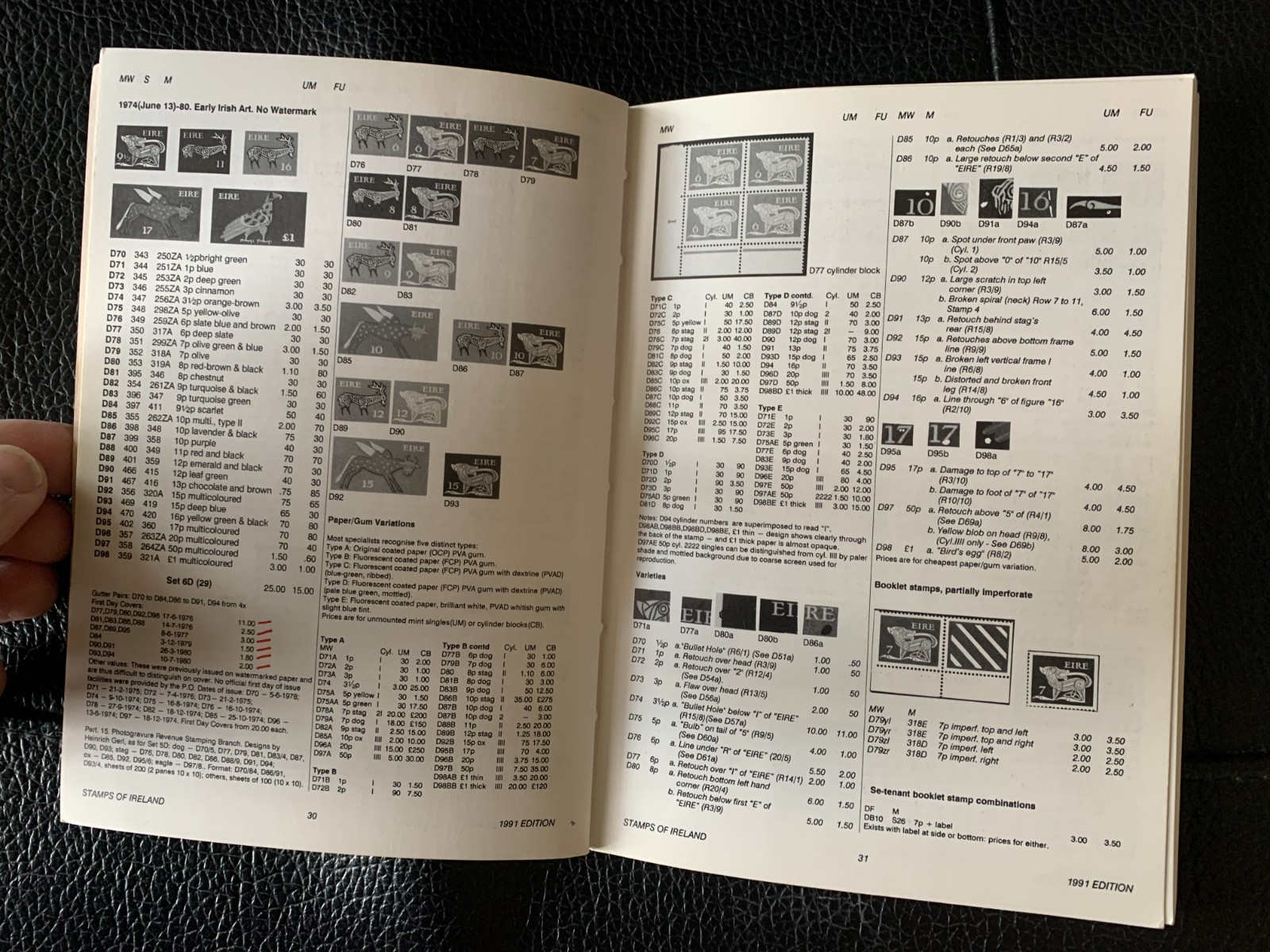 Stamps of Ireland Specialised Handbook MacDonnell Whyte Irish Philately