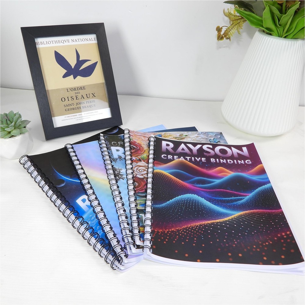 Rayson Double Loop Binding Wires, Mixed Sizes (3/8", 7/16", 1/2", 9/16", 5/8") 2