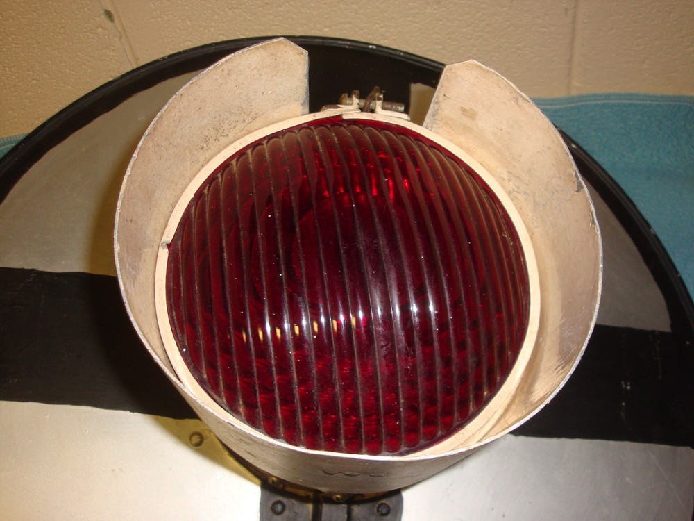 Railroad Wigwag Signal Light