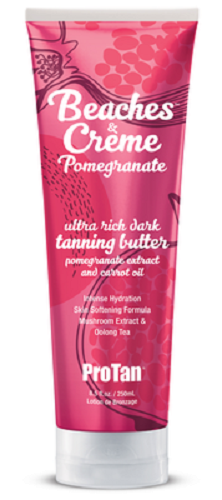 BEACHES & CREME POMEGRANATE 8.5OZ PROTAN