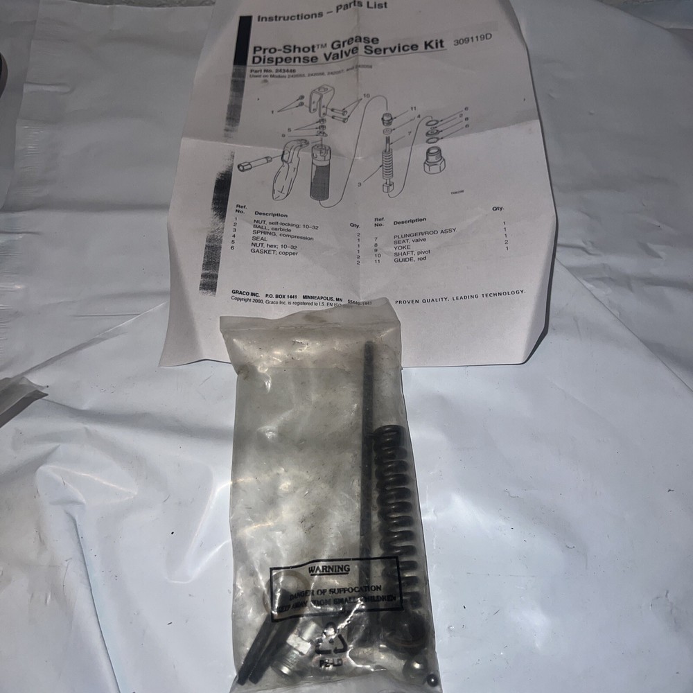New Old Stock Graco 309119D