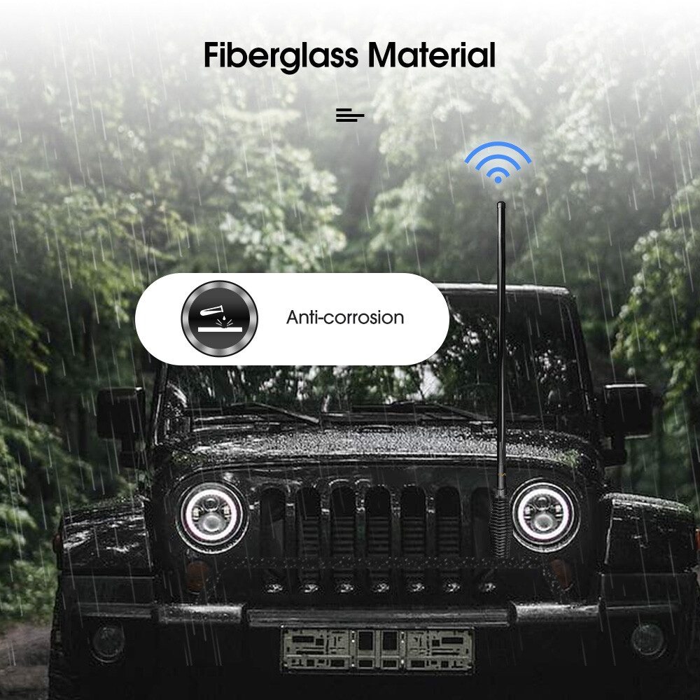 Retevis MR300 Heavy Duty Fiberglass Radome GMRS Antenna For Mobile Car Radios