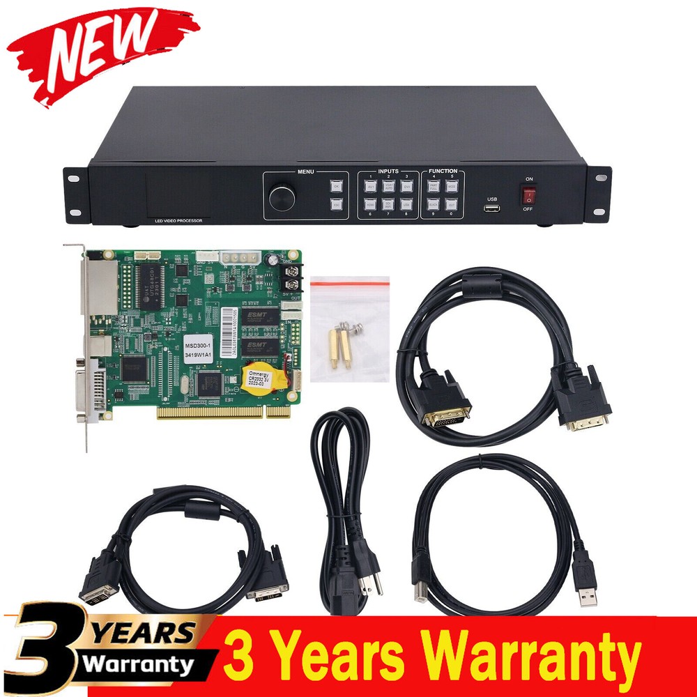 AMS-MVP300 Full Color LED Video Processor + MSD300-1 LED Control Card LED Card