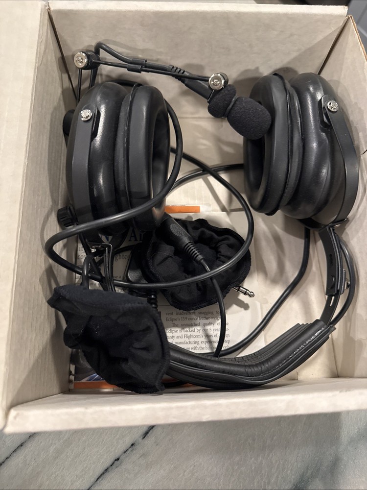 aviation headset flightcom classic headset