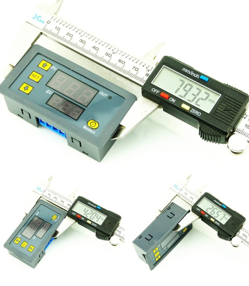 Programmable Cycle Timer Switch Timer Delay Relay LED Digital Display Timing ...