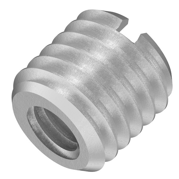 Standard Wall Self Locking Thread Insert, M6-1.00 Int Thrd Sz, 316 Stainless
