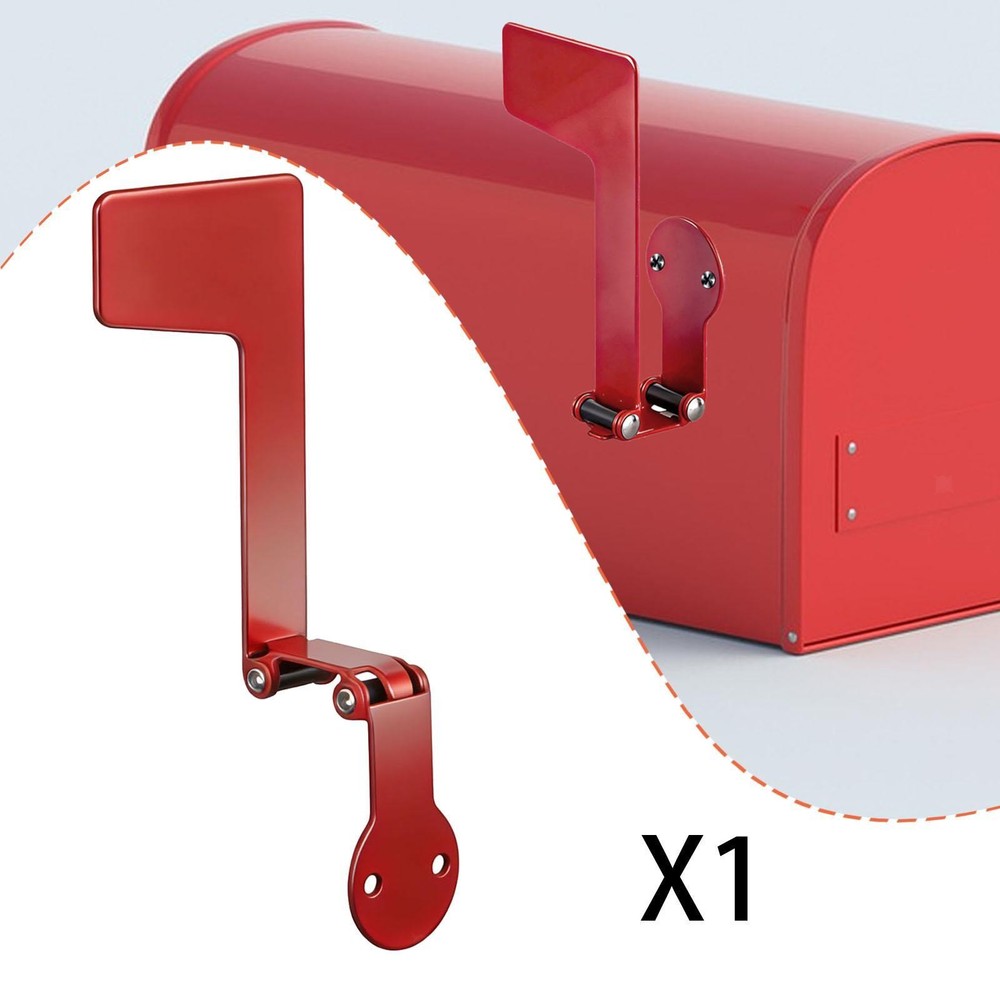 Mailbox Flag Red Postal Flag Foldable