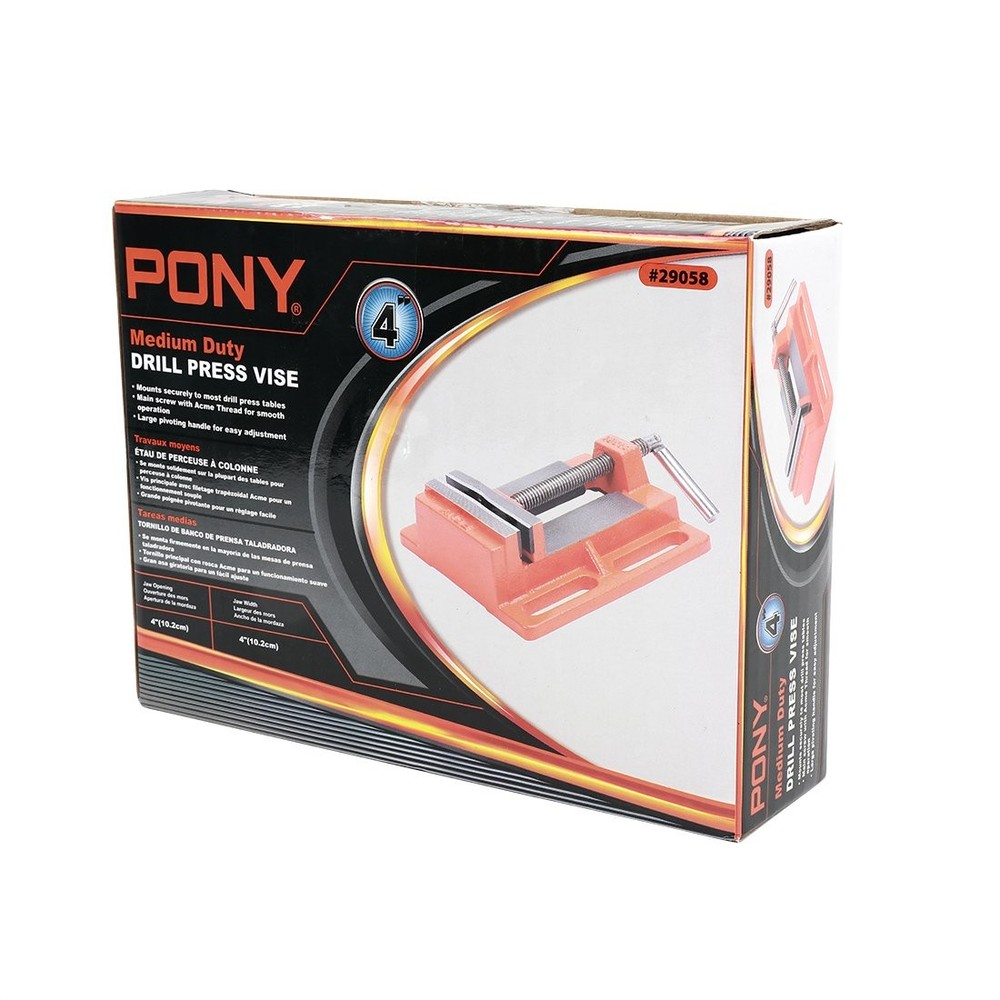 PONY Drill Press Vise 4-inch
