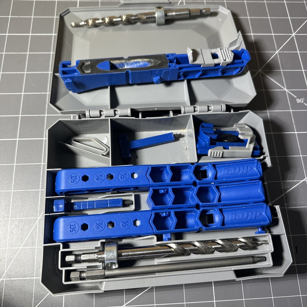 Kreg KPHJ320 Pocket-Hole Jig With Extra - Nice!