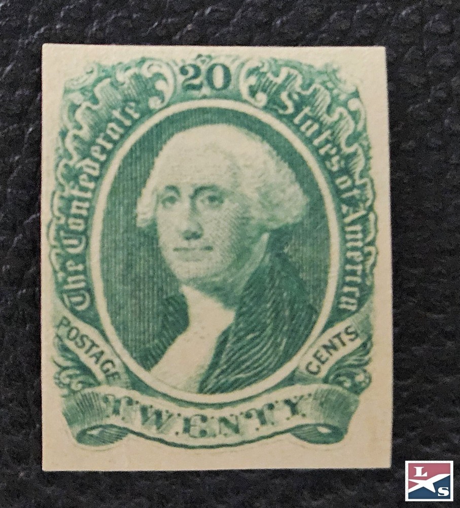 L/S CSA 13 Mint Lightly Hinged Washington PO Fresh! Lot 13n