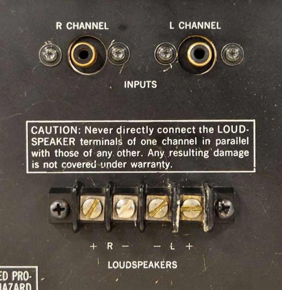 Marantz Model 240 Stereo Amplifier Silver Serviced Tested Working