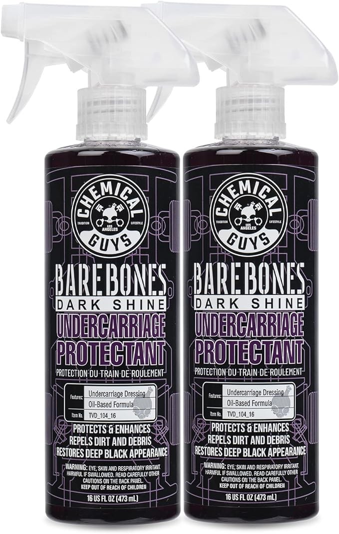 Chemical Guys - Bare Bones Undercarriage Spray (16 oz) (2 Pack)