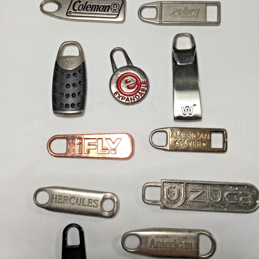 Twelve Replacement Zipper Pulls for Suitcases Luggage Weekender Samsonite iFLY