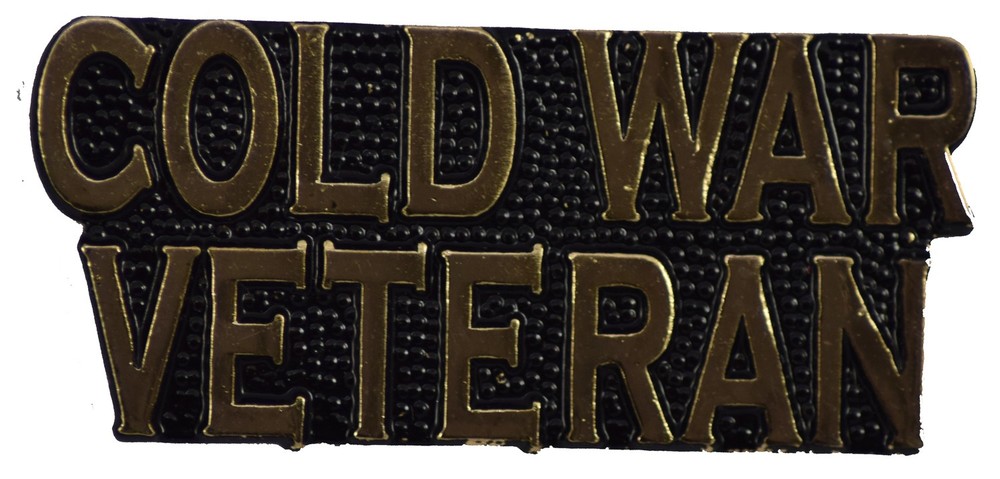 COLD WAR VETERAN HAT PIN
