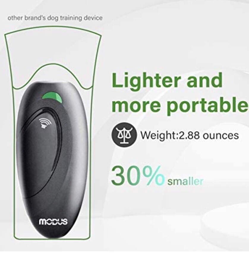 NEW Stop Annoying Bark- Modus Handheld Ultrasonic Bark Control Training
