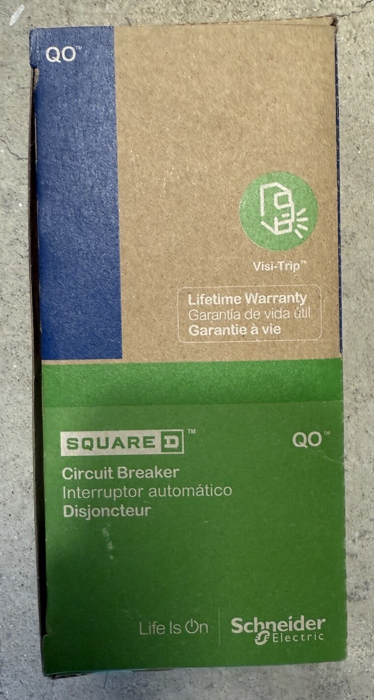 10 PCS Square D QO2020 Breakers