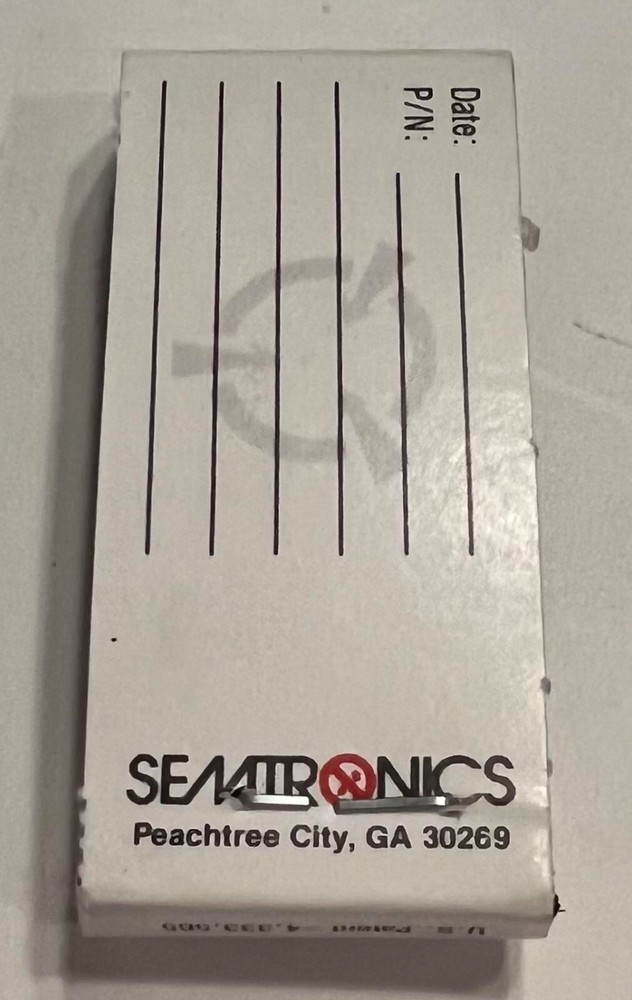 SEMTROINCS DATA INSTRUMENTS CHIPS TRIP DATA HANDLER 6304840 Version 3 40