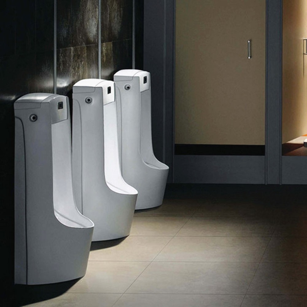 Automatic Ceramic Integrated Standing Urinals Sensor Flusher Flush Valve Kit b