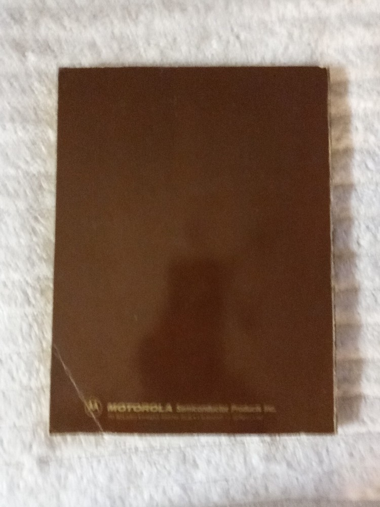Motorola Optoelectronics Device Data Book 1983