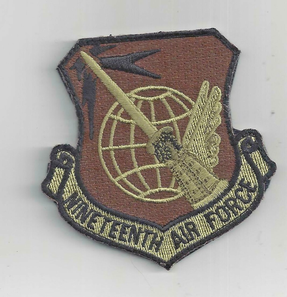 PATCH USAF AIR NINETEENTH 19TH AIR FORCE SHIELD  OCP