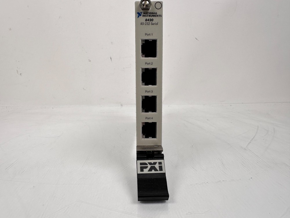 (NEW) National Instruments PXI-8420 RS-232 Serial Interface Module Card