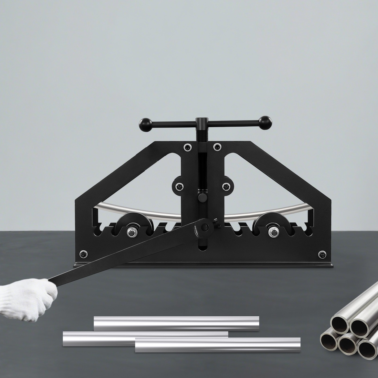 US Heavy Duty TR-60 Round Tube Roller Industrial Portable Tube Roll Bender NEW