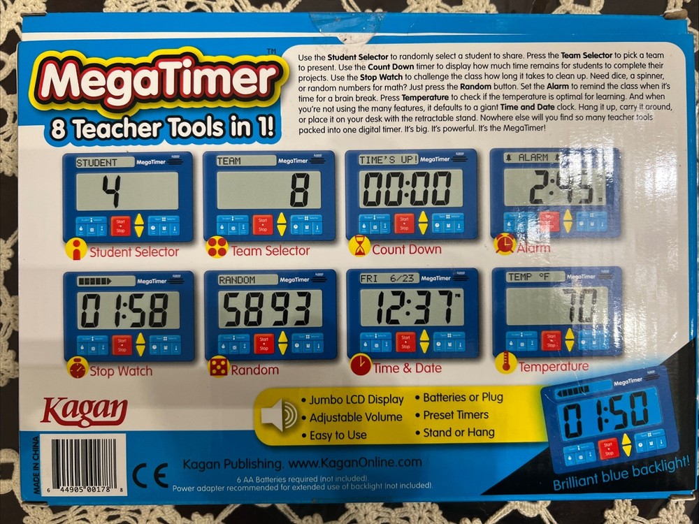 Kagan Mega (JMT) Timer