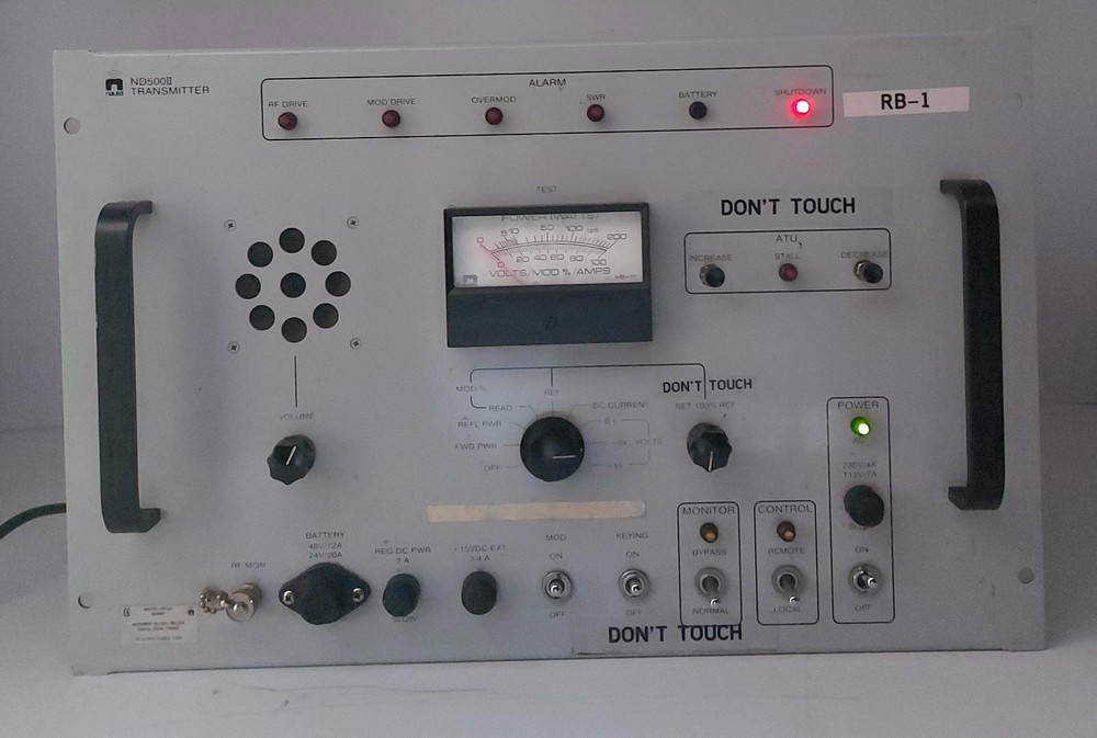 Nautel ND500E Radio Beacon Transmitter RB-1
