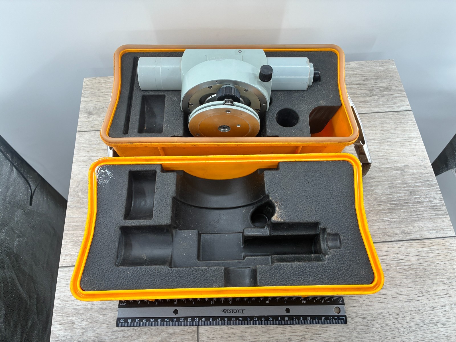 Vintage Carl Zeiss Ni 2 Precision Automatic Level Surveying Tool Case K&E German