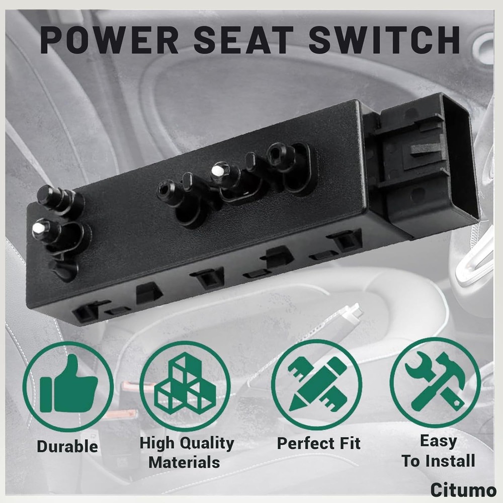 25974714 Power Seat Switch Adjust Switch Front Left Driver Side for Buick Chevy