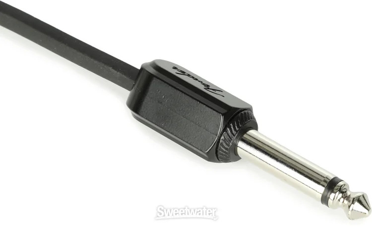 Fender Blockchain 16-inch Patch Cable Straight to Right Angle (3-pack)
