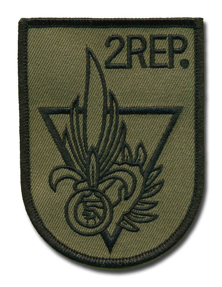 French Foreign Legion 2e REP subdued patch Para  L330